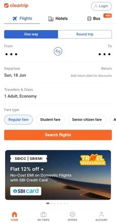 cleartrip official site.